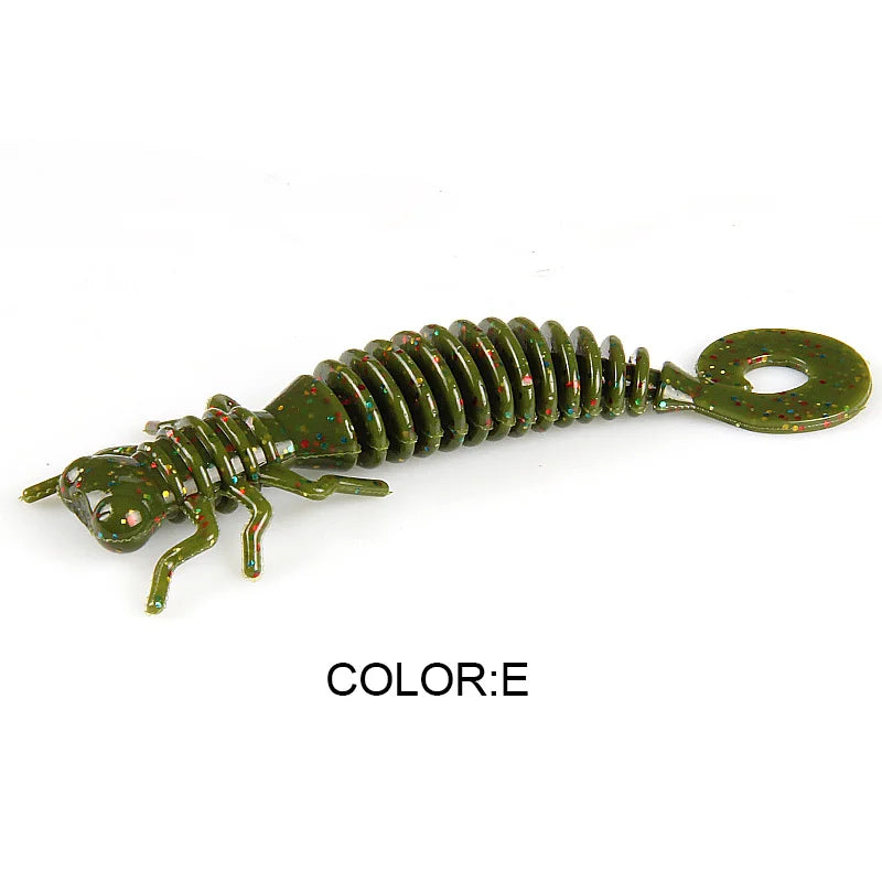 Larvae Curly Tail (Various Sizes) - Duke's Fishing Supply