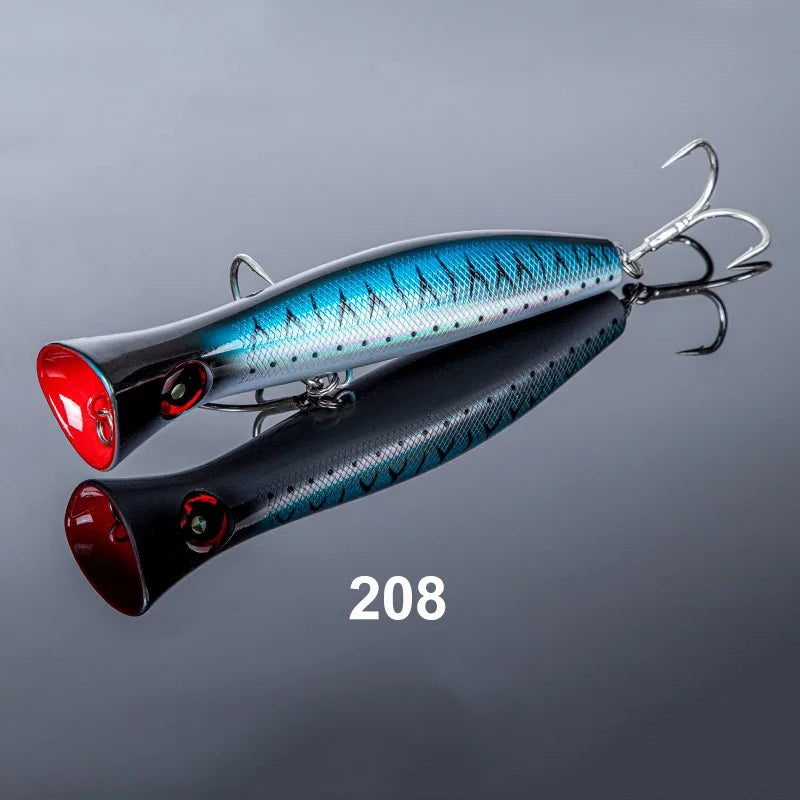 Noeby Big Game Popper Fishing Lure 200mm 116g GT Tuna Topwater Popper Saltwater Artificial Hard Lures Saltwater Fishing Lure - Duke's Fishing Supply