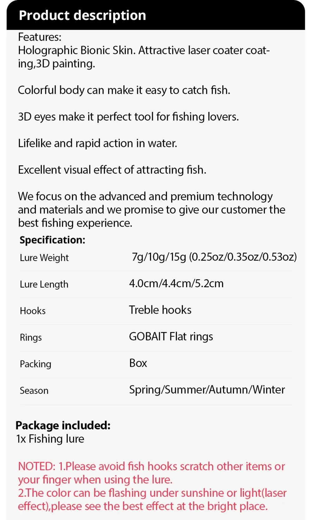 Metal Jig VIB Lure 7g 10g 15g Spoon Spinner Color Spinning Fishing Tackle Treble Hooks Swimbait Pesca Bait Spinnerbait VIBRATION - Duke's Fishing Supply