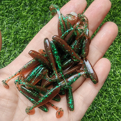 Micro Paddle Tail Swimbait (10/Pack) - Duke's Fishing Supply