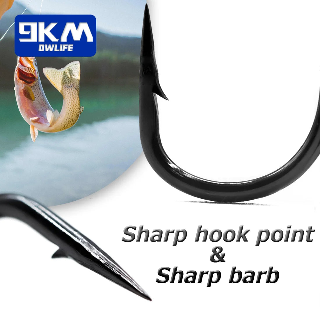 High Carbon Steel Treble Hook - Duke's Fishing Supply