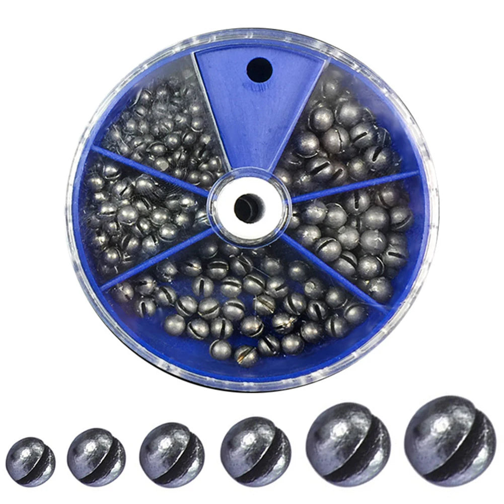 Split Shot Sinker Set (205/pk) - Duke's Fishing Supply