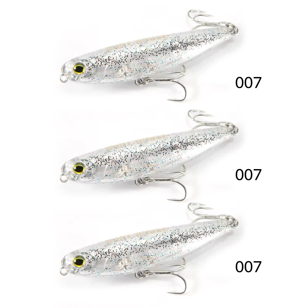 Hunthouse Pencil Fishing Lure Walk The Dog Top Water Artificial Bait Fishing Tackle For Pike Bass Bestselling Color Combos LW536 - Duke's Fishing Supply