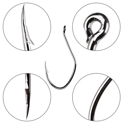 Carbon Steel Circle Hook (10/pk) - Duke's Fishing Supply