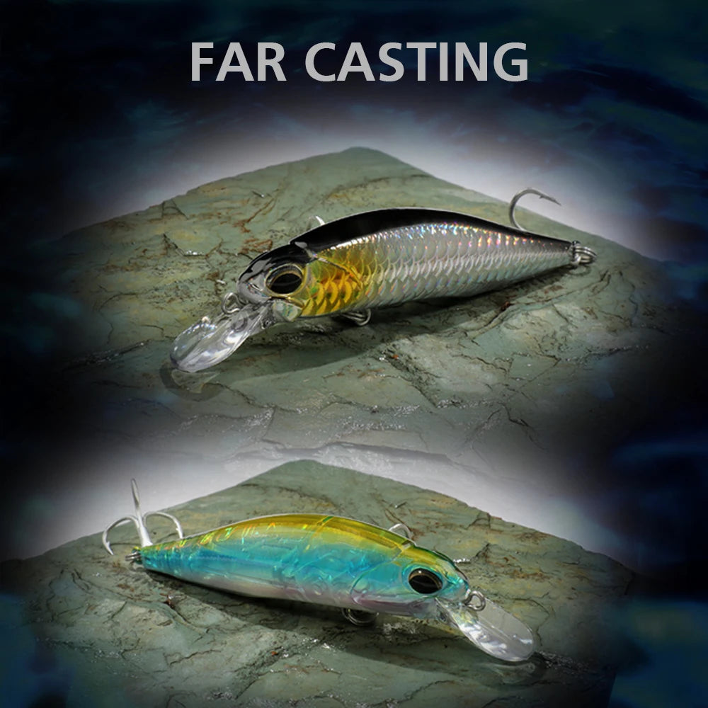 Fishing Lure Kit Floating 8.5g Bait Sinking Minnow 5g Wobbler Swimbait Carp Fishing Tackle Rattle Cranbait Set Pesca Jerkbait - Duke's Fishing Supply