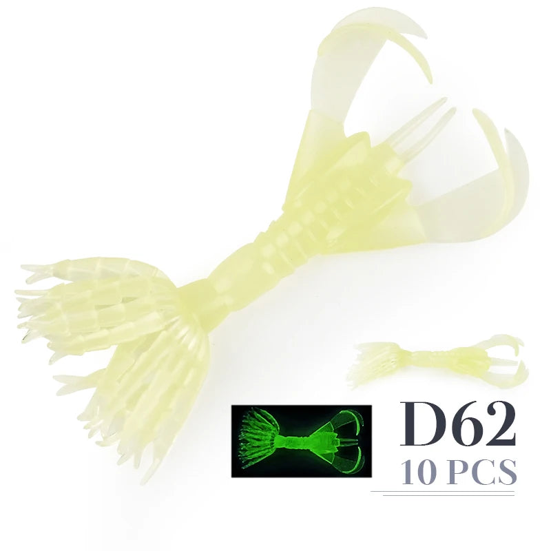 Skirted Craw Soft Plastic (3.2"/5G/10pcs) - Duke's Fishing Supply