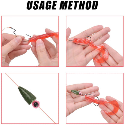 Inline Bullet Sinkers (Various Sizes) - Duke's Fishing Supply