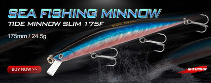 Hunthouse Don Belone Pencil Fishing Lure 225mm 23g/27g Floating/Sinking Long Casting Stickbaits For Leerfish Blue Fish LW506 - Duke's Fishing Supply