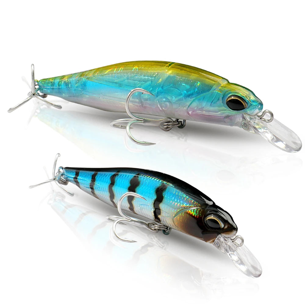 Fishing Lure Kit Floating 8.5g Bait Sinking Minnow 5g Wobbler Swimbait Carp Fishing Tackle Rattle Cranbait Set Pesca Jerkbait - Duke's Fishing Supply
