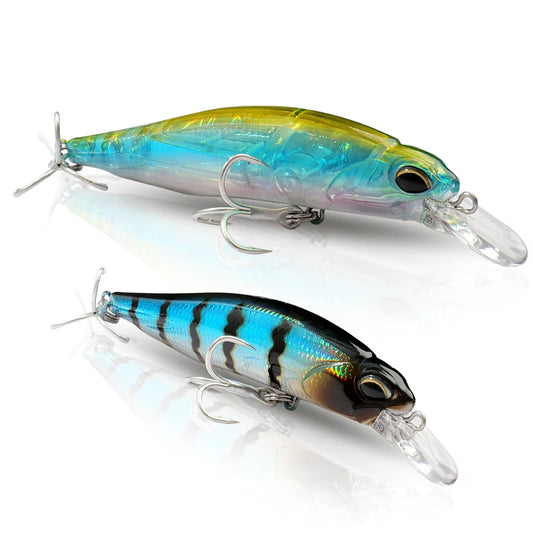 Fishing Lure Kit Floating 8.5g Bait Sinking Minnow 5g Wobbler Swimbait Carp Fishing Tackle Rattle Cranbait Set Pesca Jerkbait - Duke's Fishing Supply