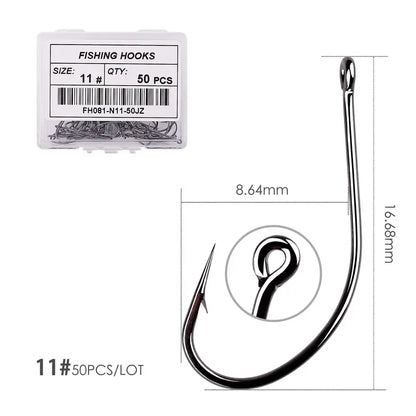 High Carbon SS Hooks - Duke's Fishing Supply