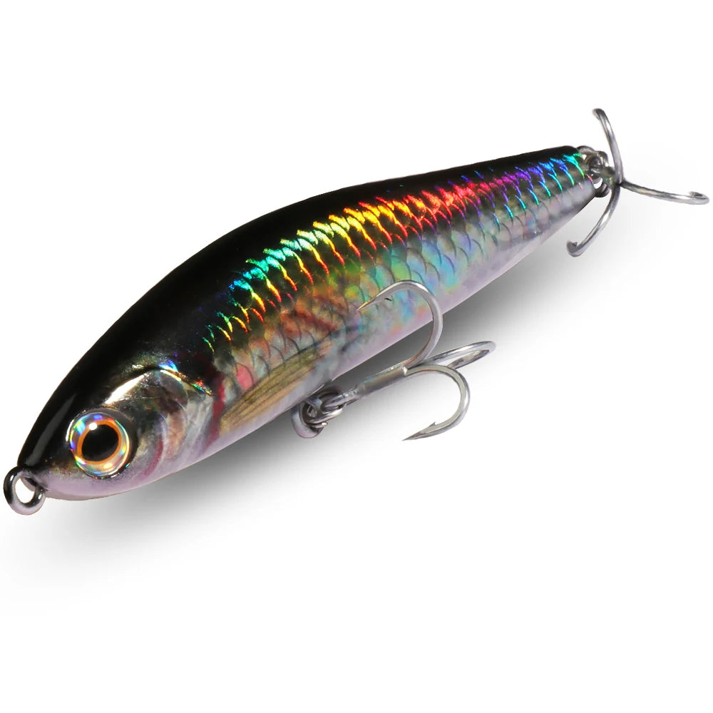 Sinking Pencil Lure 12.5g 24g Fishing Weight System Jerkbait Popper Hook Swimbait Pesca Tackle Cast Deep Minnow Silicone Bait - Duke's Fishing Supply