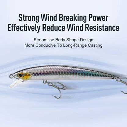 KINGDOM SP Shadow Fishing Lures 6.5g 9g 14g 14.2g Suspending Minnow Wobbler Crank Baits Artificial Sea Bass Pike Fishing Tackle - Duke's Fishing Supply