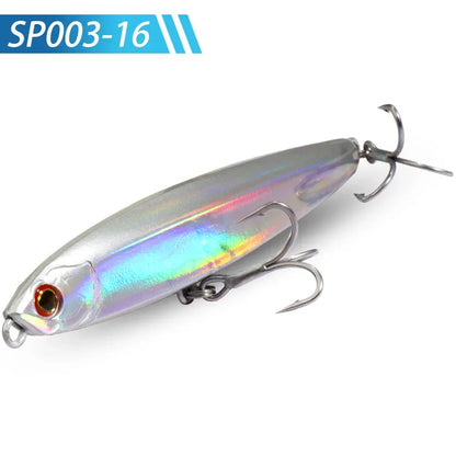 GOBAIT Sinking Pencil Bait 10g 14g 18g 24g Minnow 8cm 10cm Fishing Hook Metal Jig Wobbler Plopper Casting Gear Popper Pesca Lure - Duke's Fishing Supply
