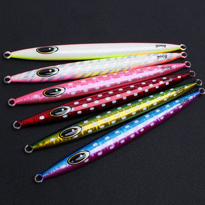 Sexfox Trolling Boat Fishing Slow Jigging Speed Sinking Vertical Metal Heavy Jig Tuna Deep Sea Fishing Lure - Duke's Fishing Supply