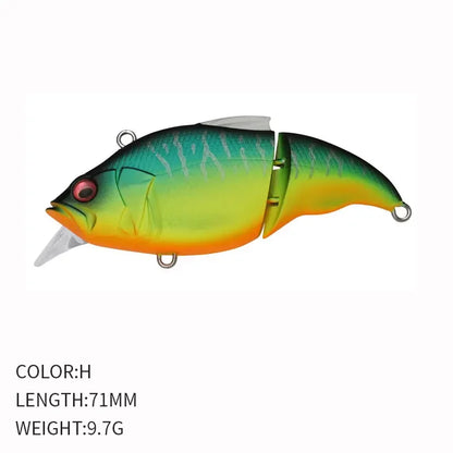 Slow Sinking Jointed Swimbait (0.3"/10g) - Duke's Fishing Supply