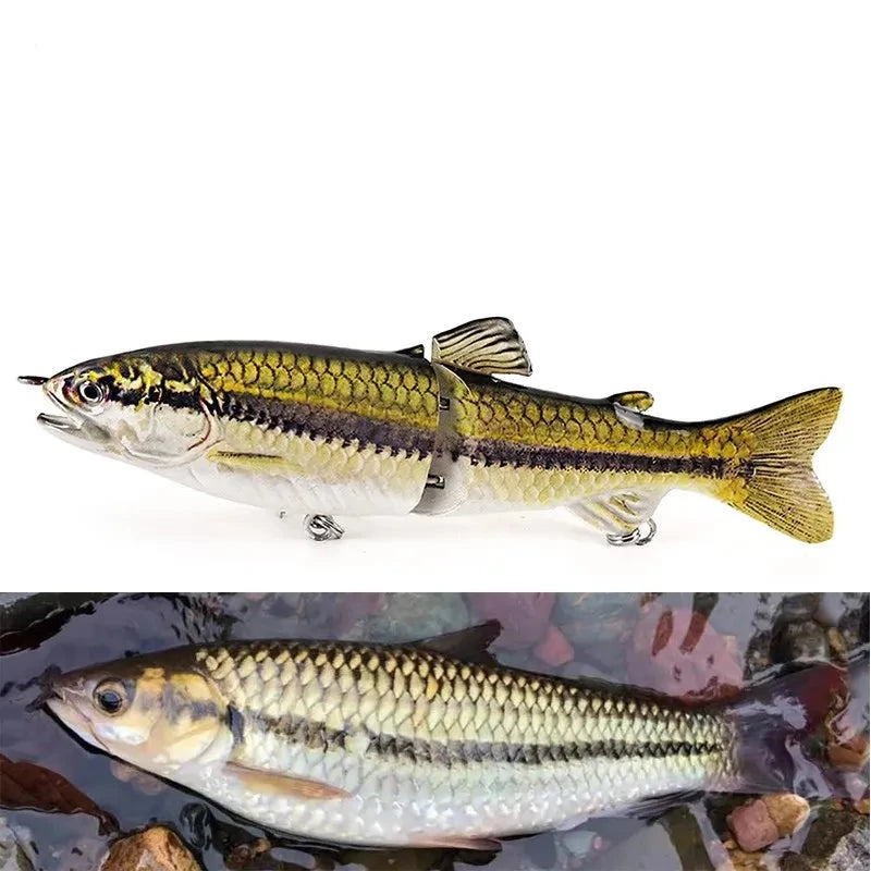 Premium Ultra-Realistic Jointed Swimbait - Duke's Fishing Supply