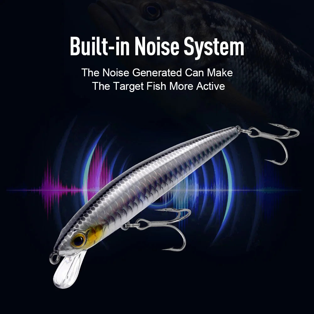 KINGDOM SP Shadow Fishing Lures 6.5g 9g 14g 14.2g Suspending Minnow Wobbler Crank Baits Artificial Sea Bass Pike Fishing Tackle - Duke's Fishing Supply