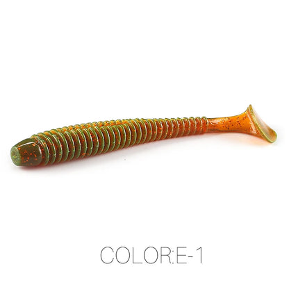 Ribbed Paddletail Swimbait - Duke's Fishing Supply