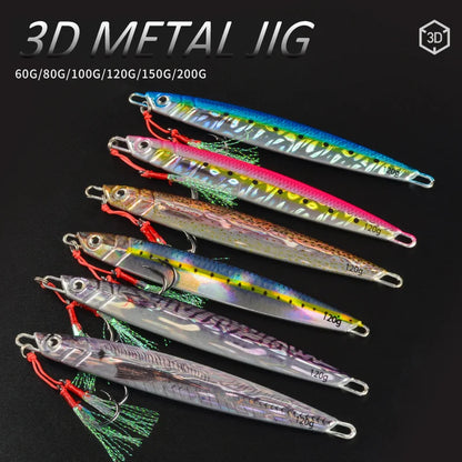 Speed Jig (with Assisted Hooks) - Duke's Fishing Supply