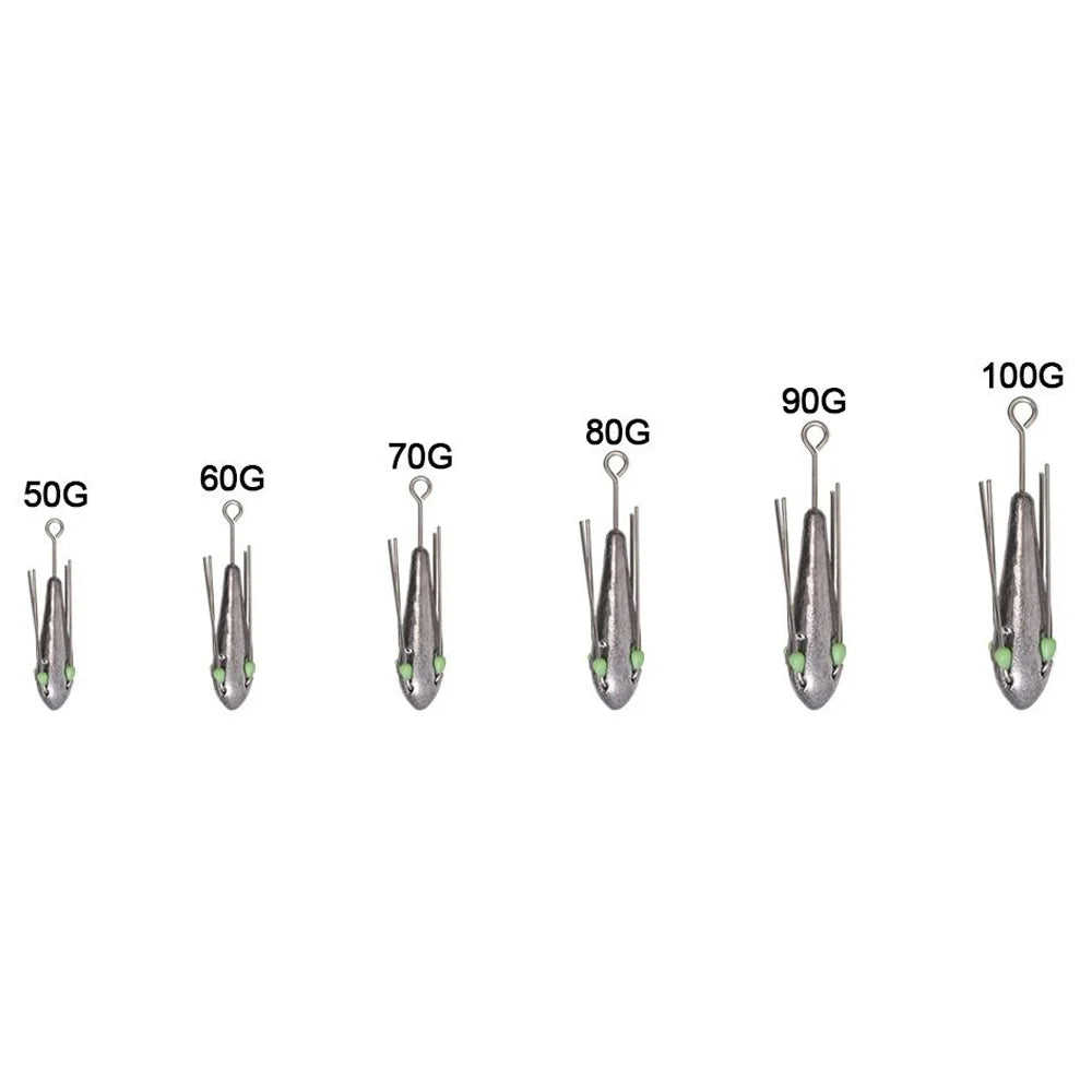 Surf Anchor Sinker Weights (50–110 g) - Duke's Fishing Supply