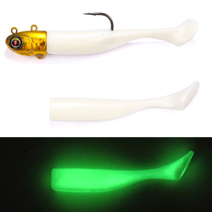 Glow-Belly Paddle Minnow Jig - Duke's Fishing Supply