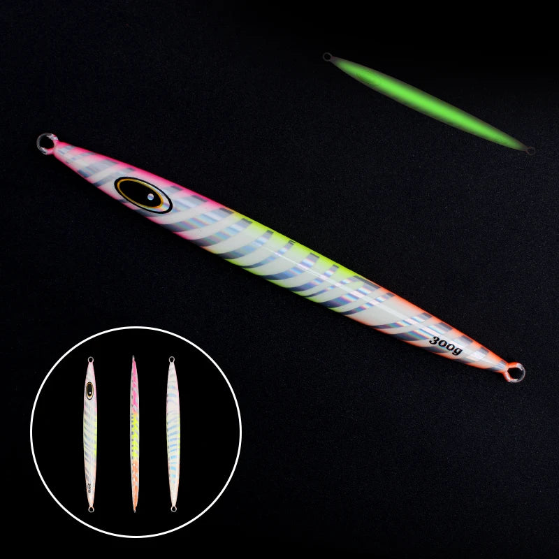 Sexfox Trolling Boat Fishing Slow Jigging Speed Sinking Vertical Metal Heavy Jig Tuna Deep Sea Fishing Lure - Duke's Fishing Supply