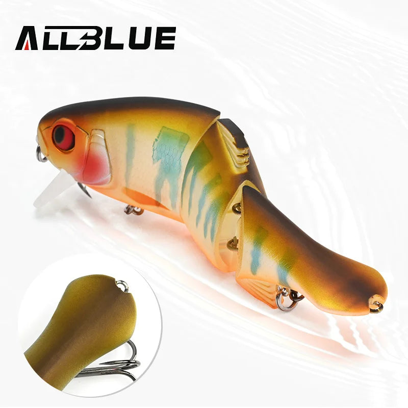 Premium Diving Jointed Swimbait (4.5"/1OZ) - Duke's Fishing Supply