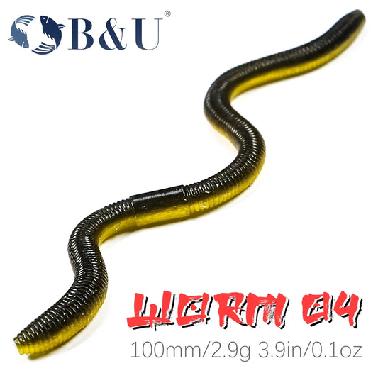 Worm Soft Plastic Lure (3.9") - Duke's Fishing Supply