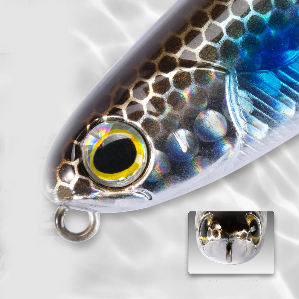 Hunthouse Pencil Fishing Lure Walk The Dog Top Water Artificial Bait Fishing Tackle For Pike Bass Bestselling Color Combos LW536 - Duke's Fishing Supply