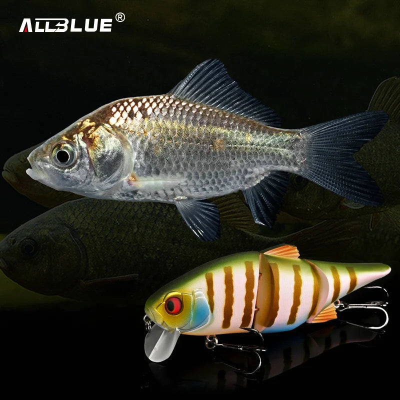 Premium Diving Jointed Swimbait (4.5"/1OZ) - Duke's Fishing Supply