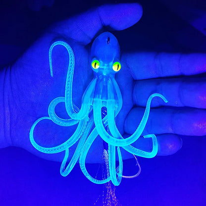Luminous Octopus Jig (110-200g) - Duke's Fishing Supply