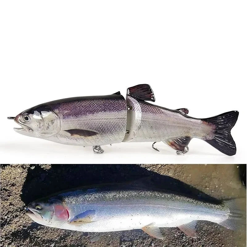 Premium Ultra-Realistic Jointed Swimbait - Duke's Fishing Supply