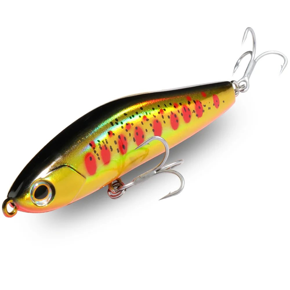 Sinking Pencil Lure 12.5g 24g Fishing Weight System Jerkbait Popper Hook Swimbait Pesca Tackle Cast Deep Minnow Silicone Bait - Duke's Fishing Supply