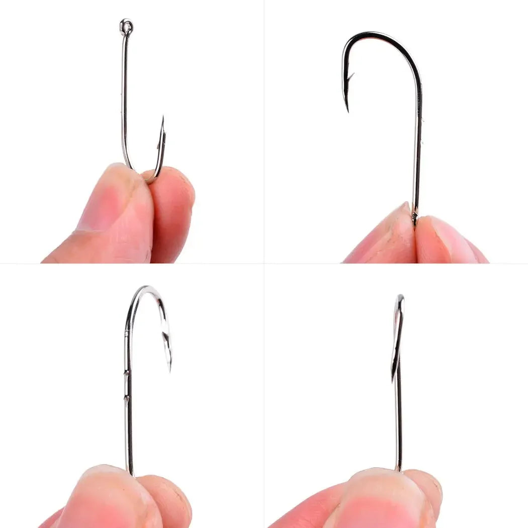 Barbed Long Shank Hooks (50/pk) - Duke's Fishing Supply