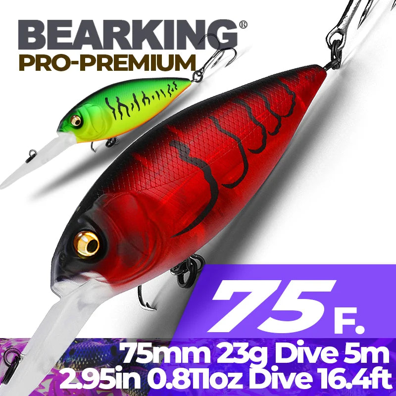 Premium Saltwater Floating Crankbait (16' Depth) - Duke's Fishing Supply