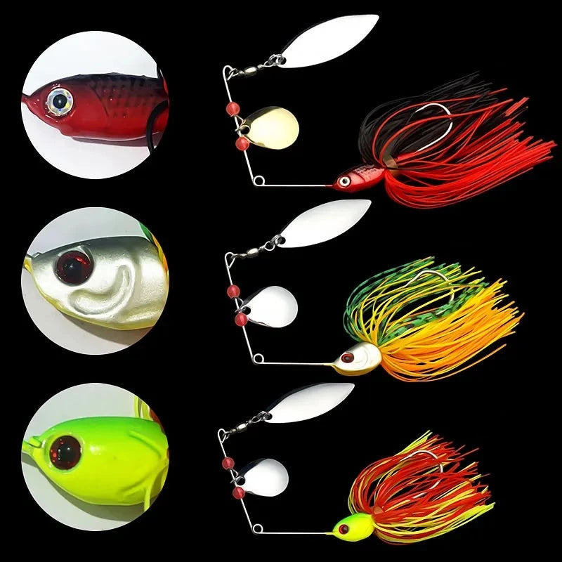 Premium Spinnerbait (0.6 oz) - Duke's Fishing Supply