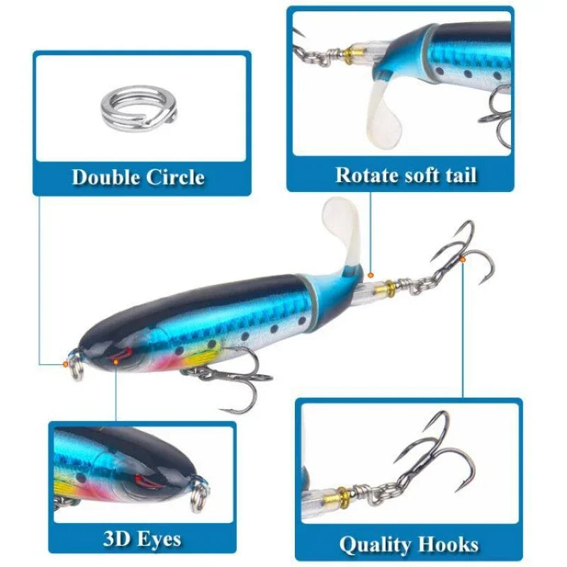 Whopper Popper (4"/5.5") - Duke's Fishing Supply