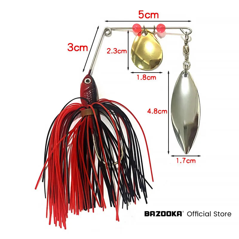 Premium Spinnerbait (0.6 oz) - Duke's Fishing Supply