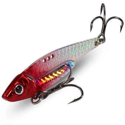 Spinner Spoon Metal Jig Bait 7.5g 10g 16g 20g VIB Sinking Blade Spinning Treble Hook Spinnerbait Pesca Tackle Sea Fishing Lure - Duke's Fishing Supply