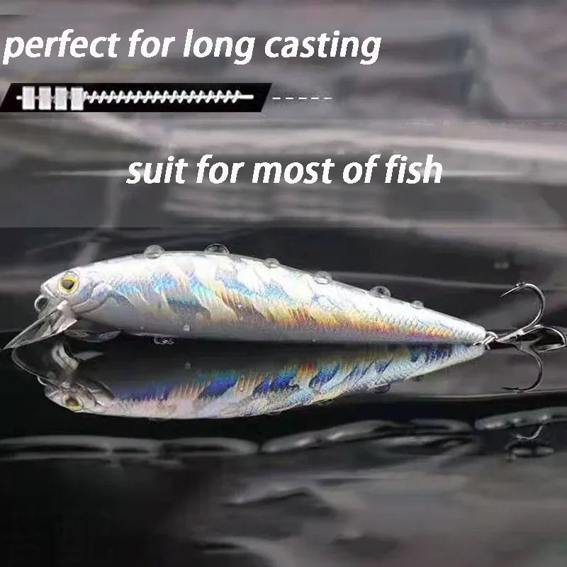 Sinking Minow 5g 7g 14g Jerkbait Magnetic Boost Fishing Lure Gravity Balance System Cast Deep Bait Wobbler Pesca Swimbait Pesca - Duke's Fishing Supply