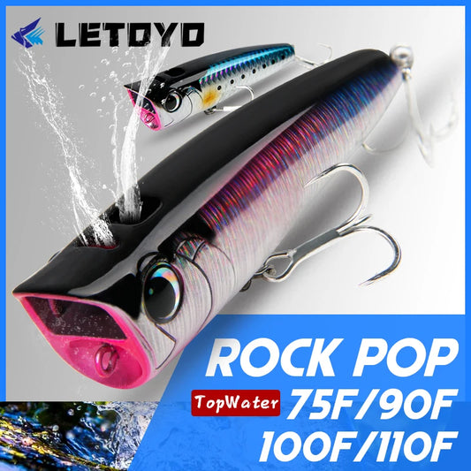 Jet Rock Popper (Various Sizes) - Duke's Fishing Supply