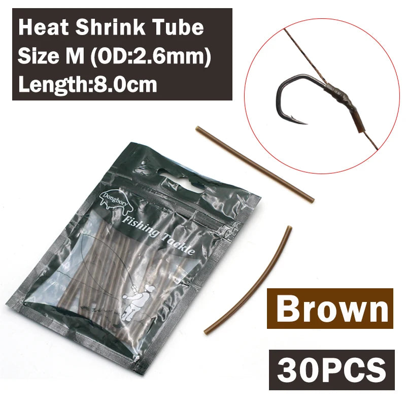 Carp Leader Material (Line/Hook/Heat Shrink) - Duke's Fishing Supply