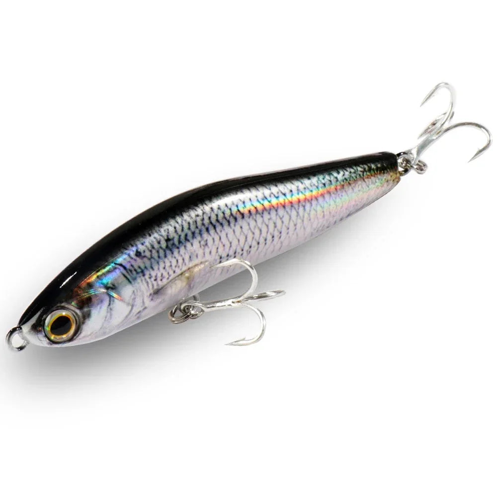 Sinking Pencil Lure 12.5g 24g Fishing Weight System Jerkbait Popper Hook Swimbait Pesca Tackle Cast Deep Minnow Silicone Bait - Duke's Fishing Supply