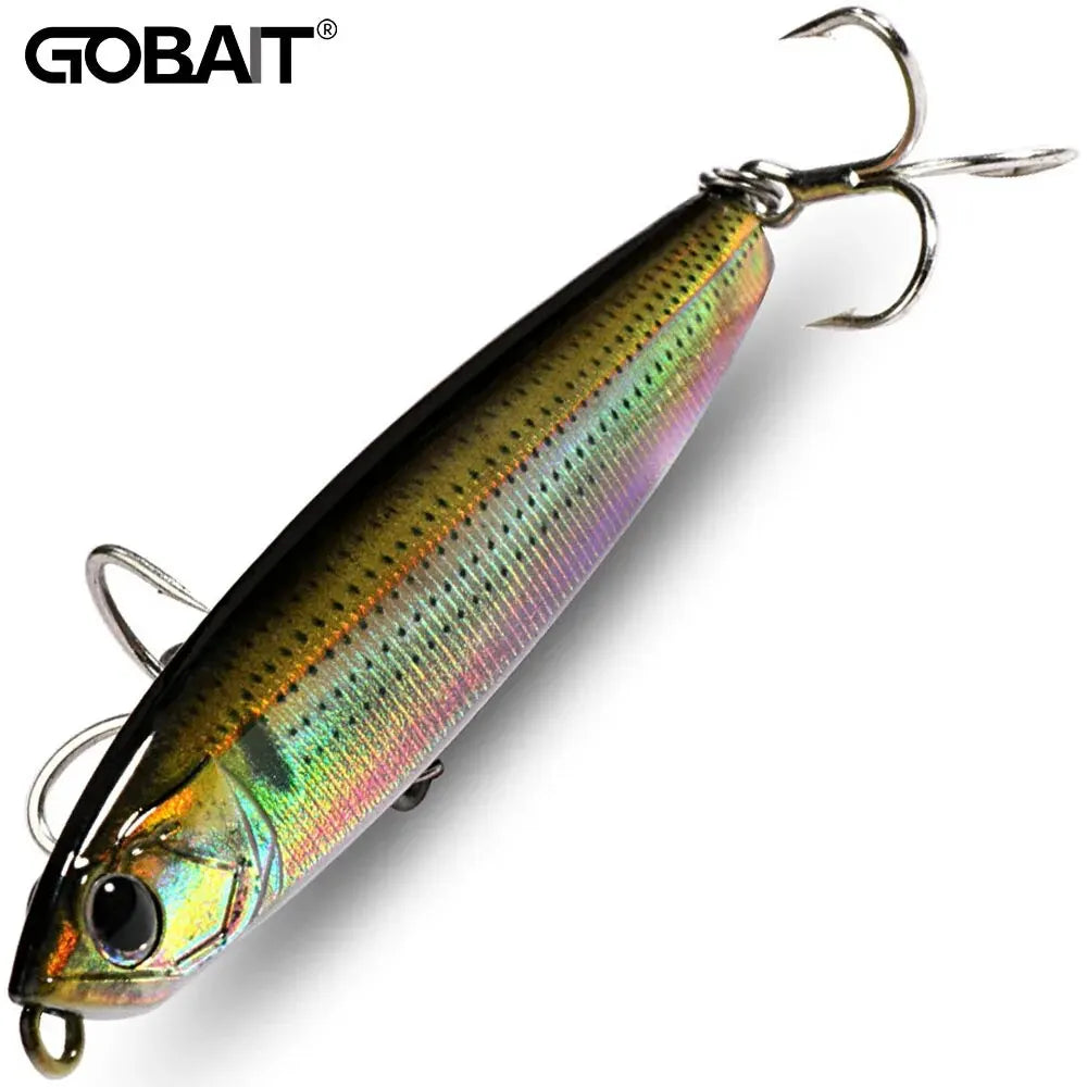 Sinking Pencil Lure 24g 10cm Gravity Transfer Wobbler Swimbait Kit Pesca Jerkbait Hook Popper Sea Fishing Tackle Artificial Bait - Duke's Fishing Supply
