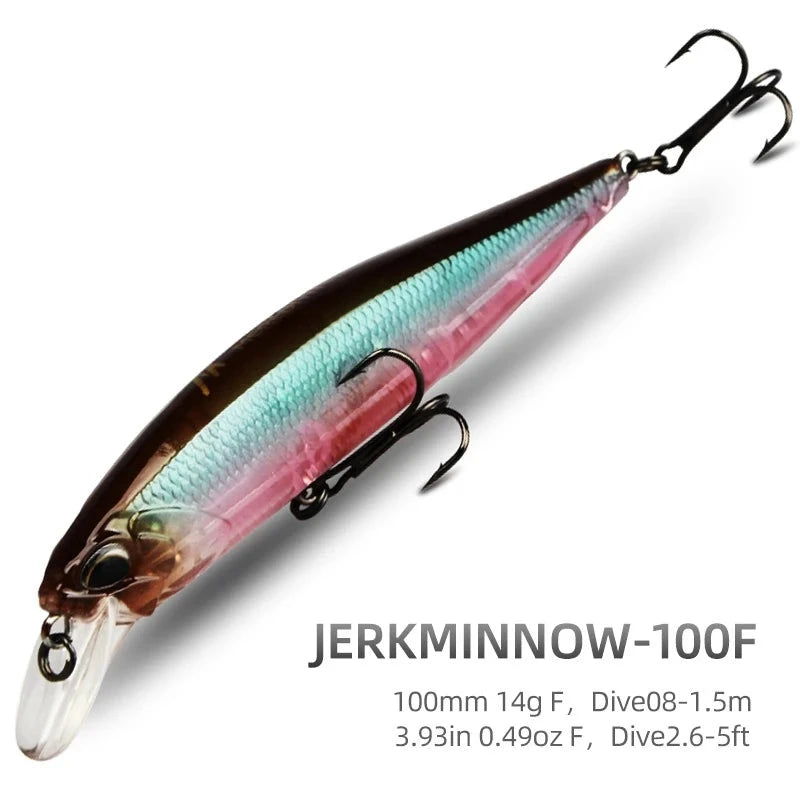 Floating Minnow Jerkbait - Duke's Fishing Supply