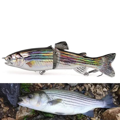 Premium Ultra-Realistic Jointed Swimbait - Duke's Fishing Supply