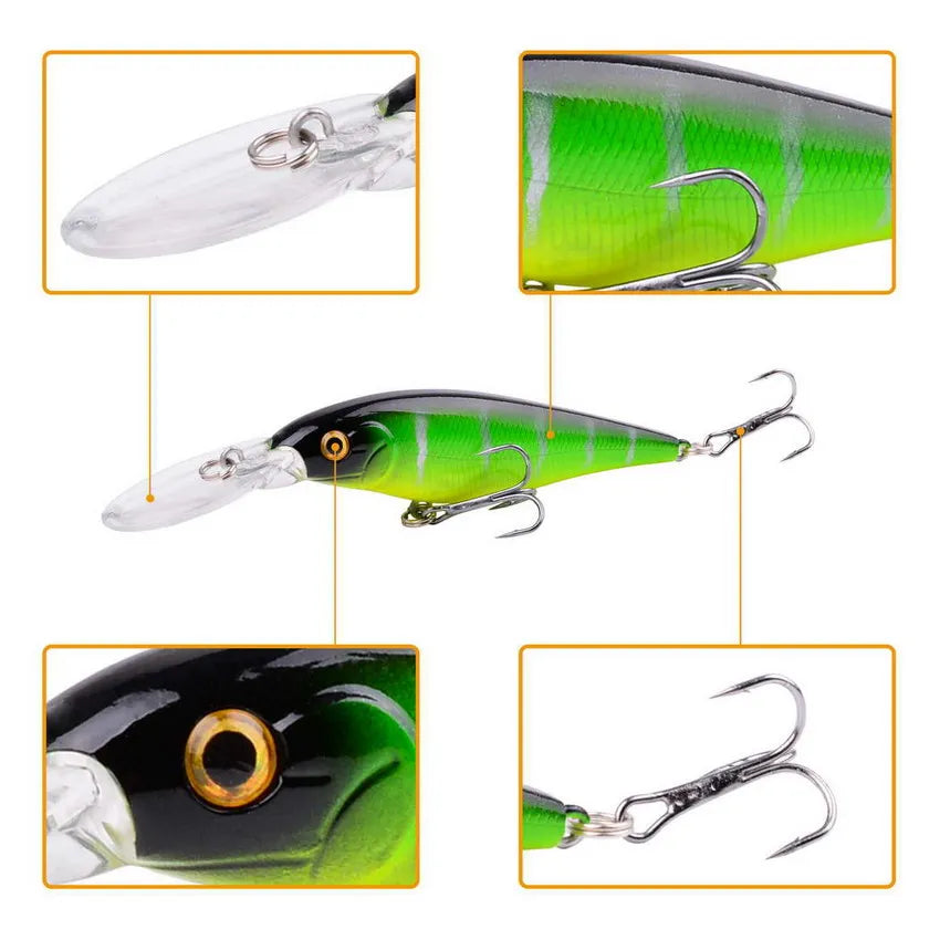 Floating Crankbait (1.5-5.0' Depth) - Duke's Fishing Supply