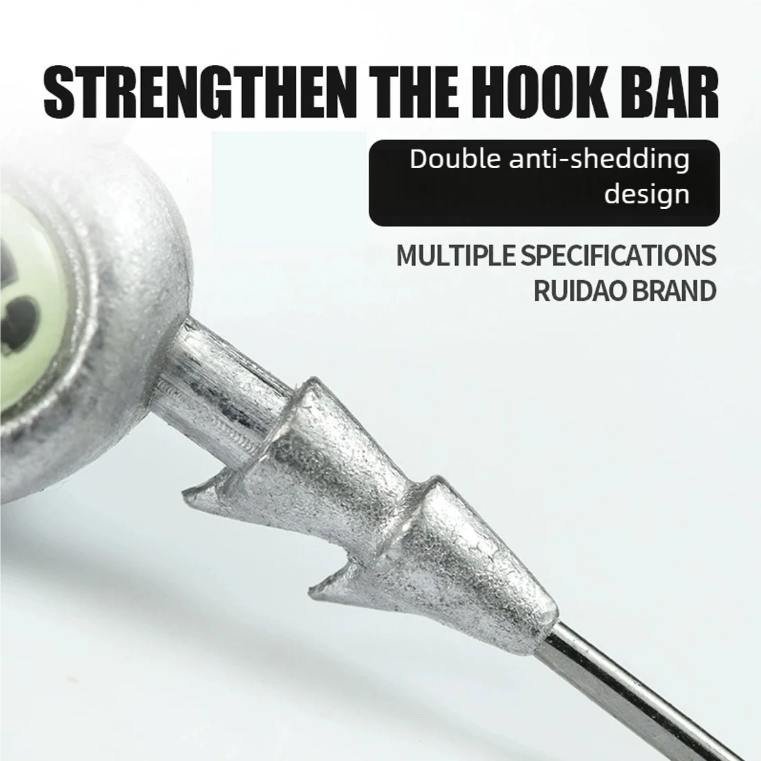 Glow-Eye Jigheads (3.5–10 g, 10-Piece Pack) - Duke's Fishing Supply
