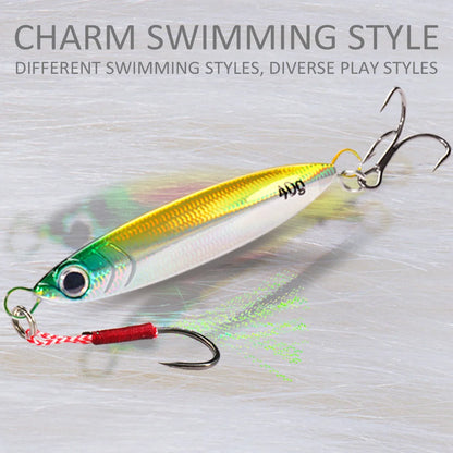 5pcs Metal Jig Lure kit 7g 10g 20g 30g 40g Spinner Sinking Pencil Fishing Tackle Feather Treble Hooks Pesca Cast 2/3/5pcs Baits - Duke's Fishing Supply